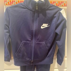 Nike Navy 2 Piece Jogging Set Size 2T